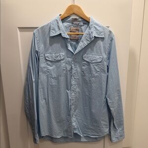 Guess Light Blue Regular Fit Logan Shirt